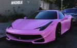 Ferrari 458 Italia Satin Pink by RDBLA 2016 года